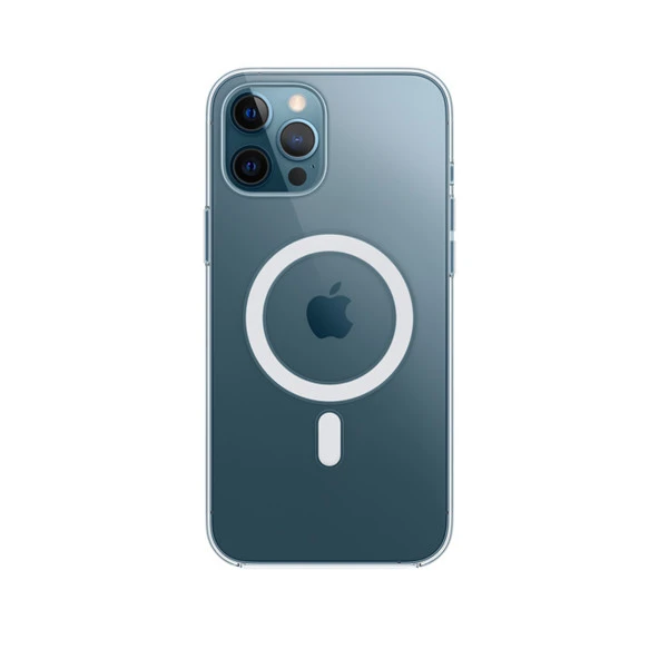 Global İphone 13 Pro Max Magsafe Özellikli Şeffaf Kılıf WNE0620
