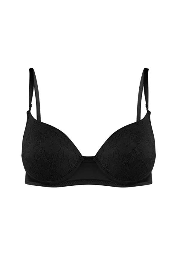 Kadın Bordo Renk Sütyen - 3