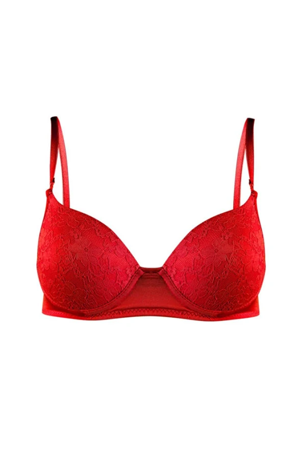 Kadın Bordo Renk Sütyen - 7