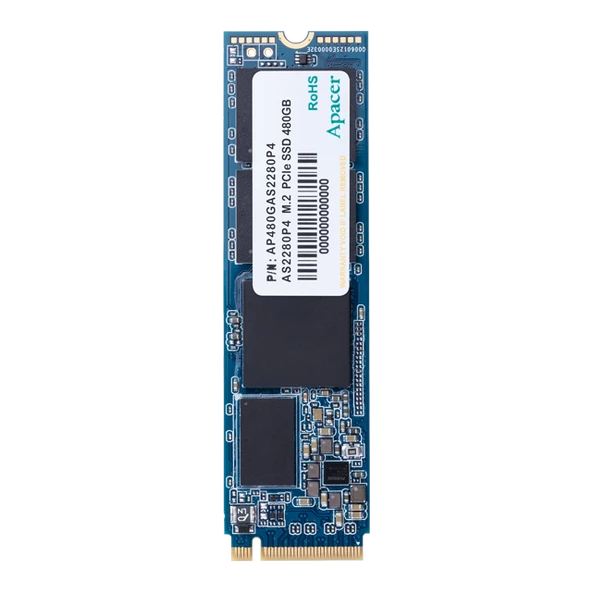 Apacer AS2280P4 1TB 3000/2000MB/s NVMe PCIe Gen3x4 M.2 SSD Disk (AP1TBAS2280P4-1)