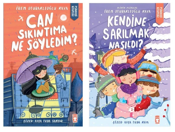 İrem Oturaklıoğlu Kaya Can Sıkıntıma Ne Söyledim + Kendine Sarılmak Nasıldı (2 Kitap)