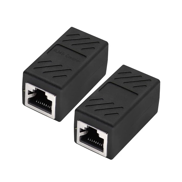 POWERMASTER PM-24809 RJ45 TO RJ45 DİŞİ METAL ARA APARAT 1.KALİTE KAPLİN COUPLER SPLİTTER - 2