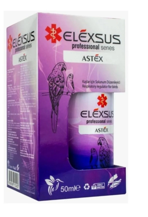 Kuşlar İçin Solunum Düzenleyici - Elexsus Astex (Profesyonel Seri)