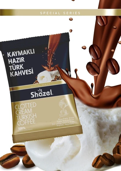 Shazel Special Kaymaklı Hazır Türk Kahvesi 100 gr 6'lı - 2