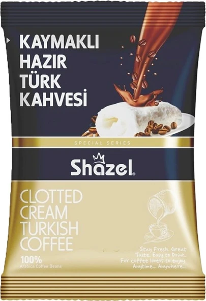 Shazel Special Kaymaklı Hazır Türk Kahvesi 100 gr 6'lı