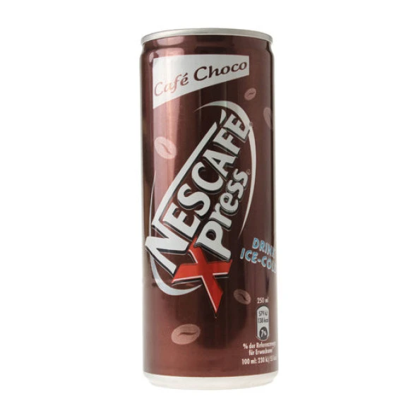 Nestle Nescafe Xpress Çikolatalı 24X250ml Teneke 12578254