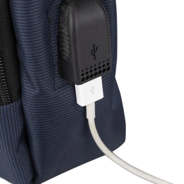 Plm Monza-Usb Lacivert 15.6 Notebook Sırt Çantası - 2