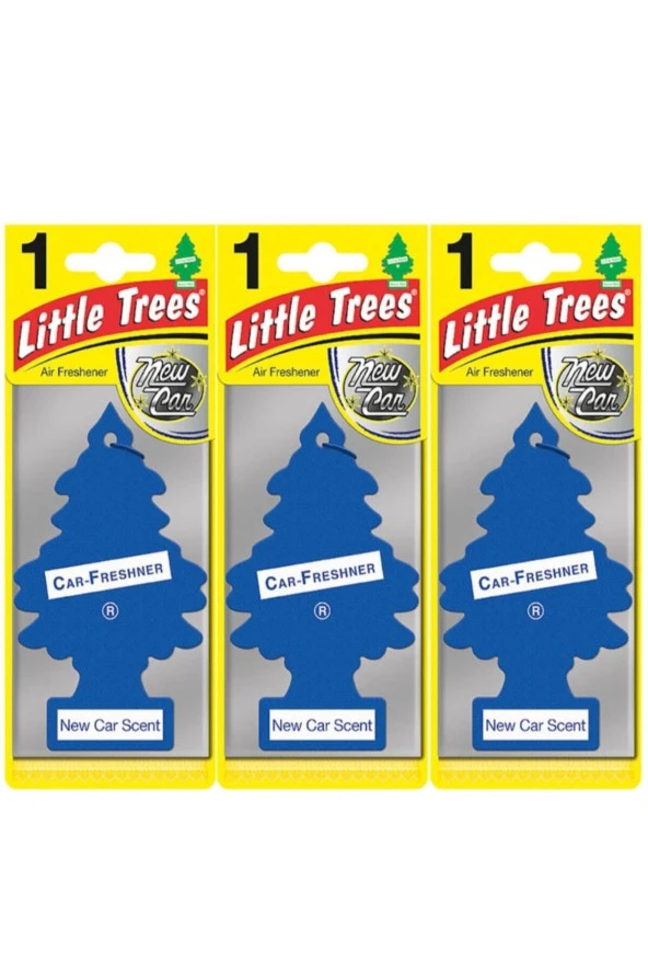 Car Freshner Little Trees Oto Kokusu 3'lü Yeni Araba
