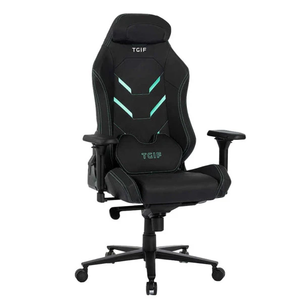 Adore Mobilya   Gaming Zeus Profesyonel Oyuncu ve Yönetici Koltuğu-Siyah-Yeşil 42x126-133,5x75 cm (GxYxD)