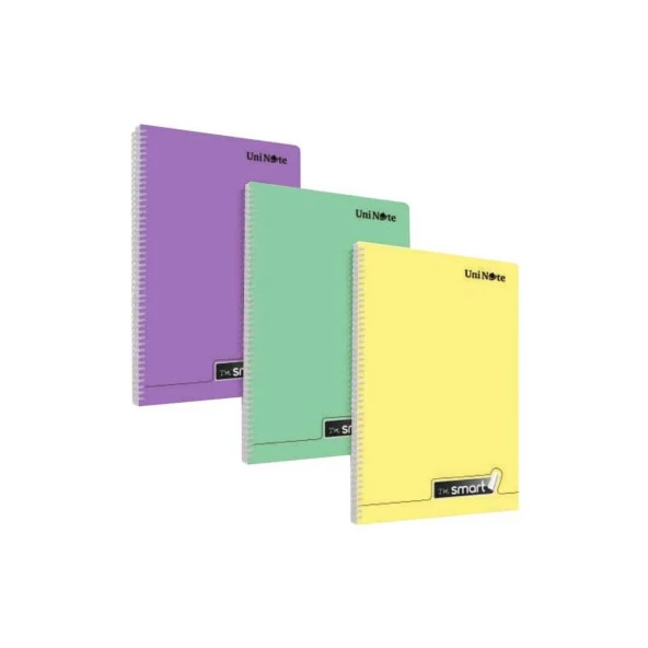 Çınar Im Smart A4 96 Yaprak Plastik Kapak Spiralli Defter 4 Çizgili+4 Kareli - 2