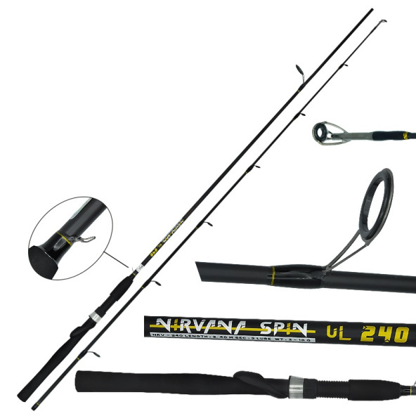 Wily Nirvana UL 240 cm Spin Kamış 3-18 gr