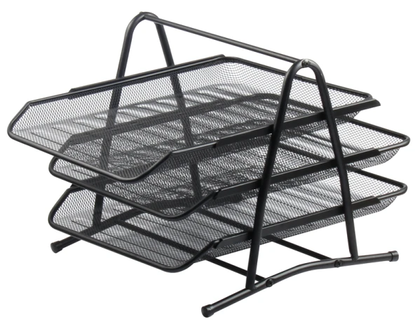 SARFF PERFORE 3 KATLI EVRAK RAFI(SİYAH) - 2