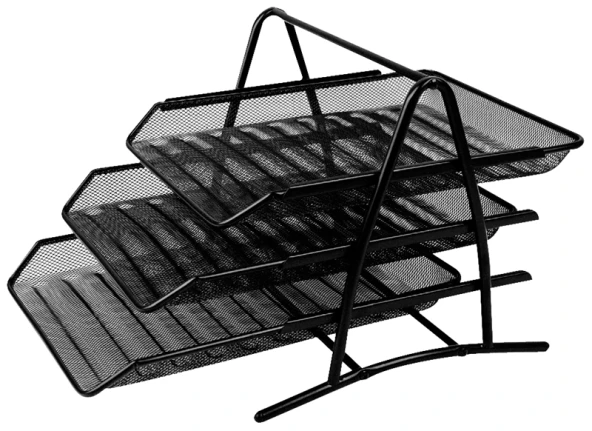 SARFF PERFORE 3 KATLI EVRAK RAFI(SİYAH) - 3