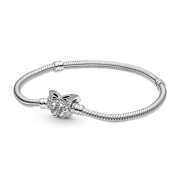 Pandora Kelebek Klipsli Bileklik 590782C01 18cm