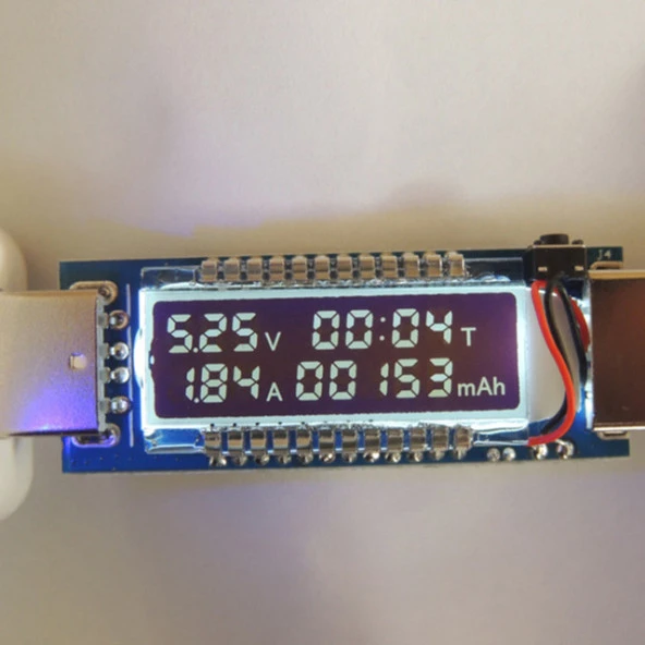 Valkyrie Keweisi USB Tester Akım Ölçer Voltmetre Ampermetre - 4