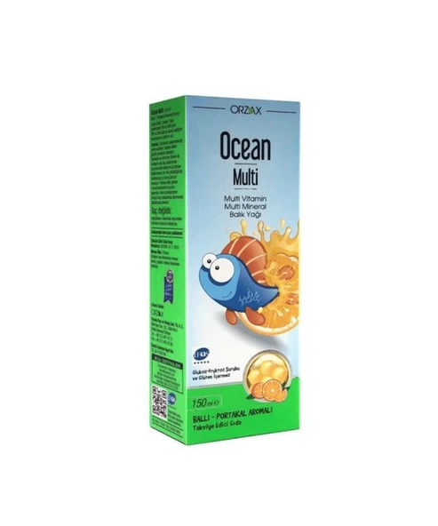Ocean Multi Şurup 150 Ml Ballı Portakallı - 2