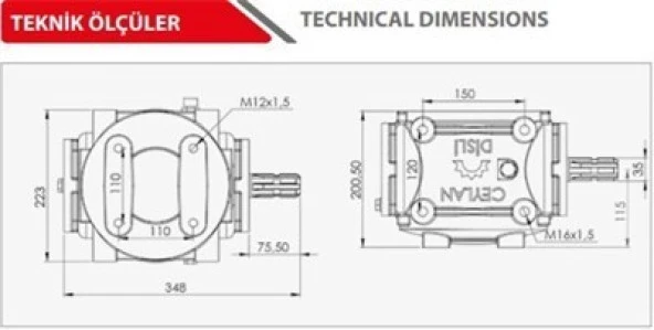 Rotovatör Şanzımanı-CD220 - 2