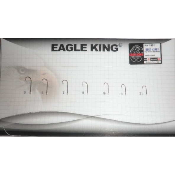 Eagle King 1501NI Çapraz Nikel Sinek İğne ( VMC 9224NI ) NO:2