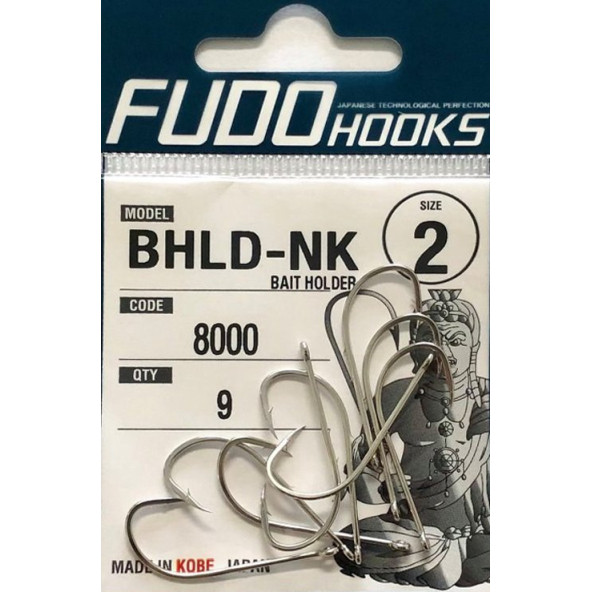 Fudo 8001 Bait Holder Black Nikel DELİKLİ SAP NO:1