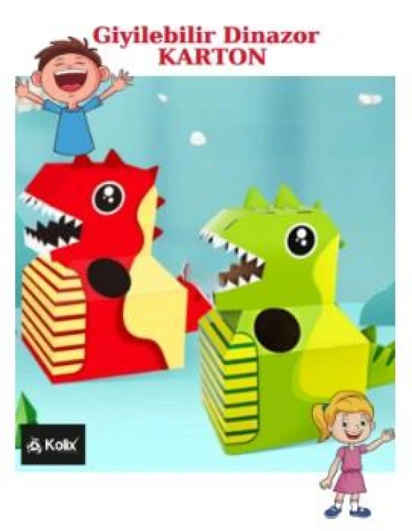 Kolix Dinazor Figür Oyuncağı Sahne Kıyafeti Elbise Oyuncak