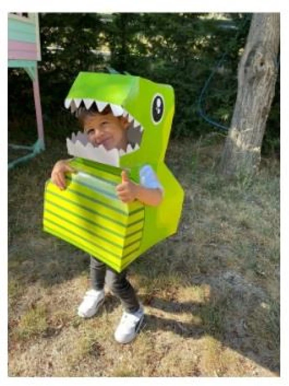 Kolix Dinazor Figür Oyuncağı Sahne Kıyafeti Elbise Oyuncak - 3