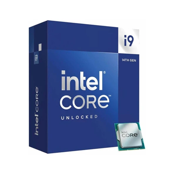 Intel Core i9-14900K BX8071514900K (3.2GHz - 6.0GHz) 36MB LGA1700P 125W Kutulu İşlemci