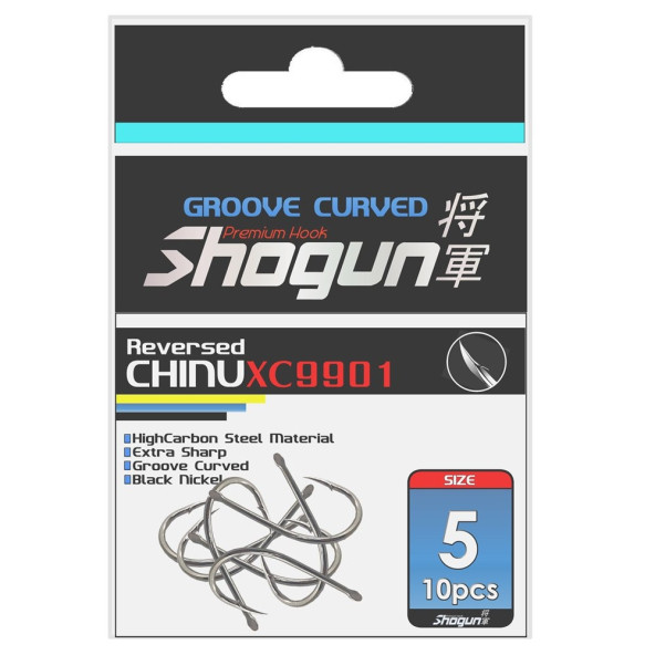 Shogun X9901 XC Chinu Black Nickel Olta İğnesi NO:1/0