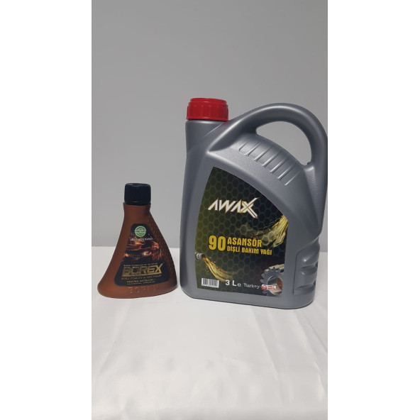 AWAX 90 ASANSÖR VE DİŞLİ BAKIM YAĞI BOREX BORLU MOTOR YAĞI KATKISI - 1