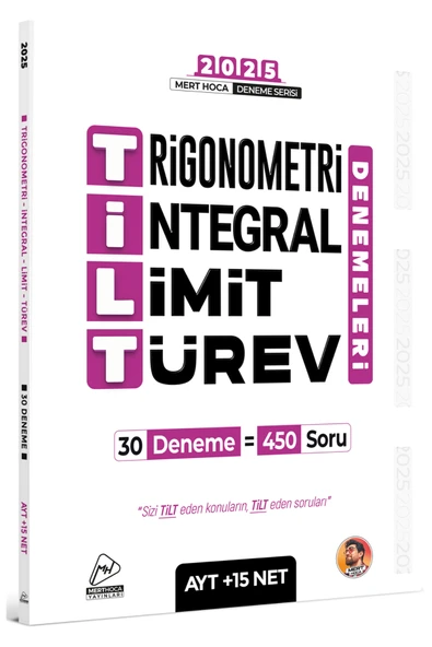 Mert Hoca AYT TİLT Denemeleri - Trigonometri İntegral Limit Türev 30'lu Deneme