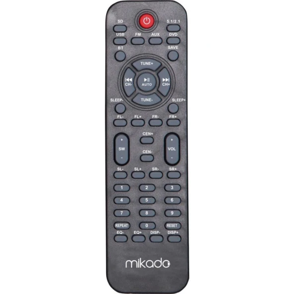 Mikado MD-381BT 5+1 Usb+SD+FM Destekli Multimedia Bluetooth Speaker - 2