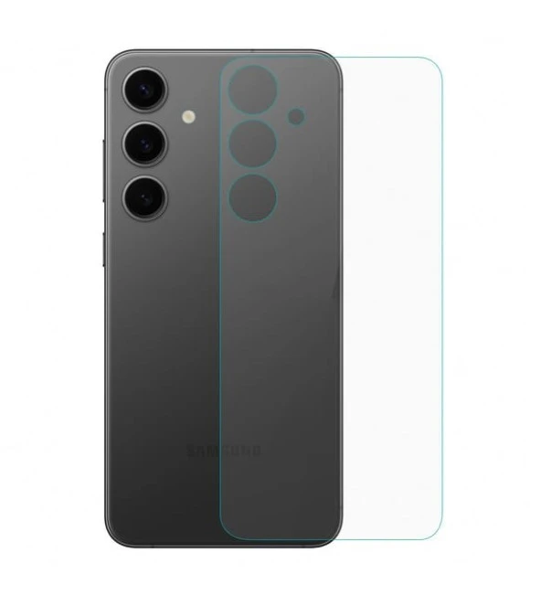 Galaxy S24 Uyumlu Ön+Arka Full Body Şeffaf Ultra koruyucu Nano Jelatin