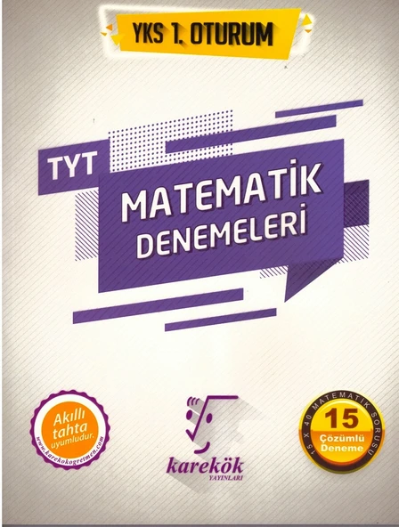 KAREKÖK TYT MATEMATİK DENEME ürün görseli