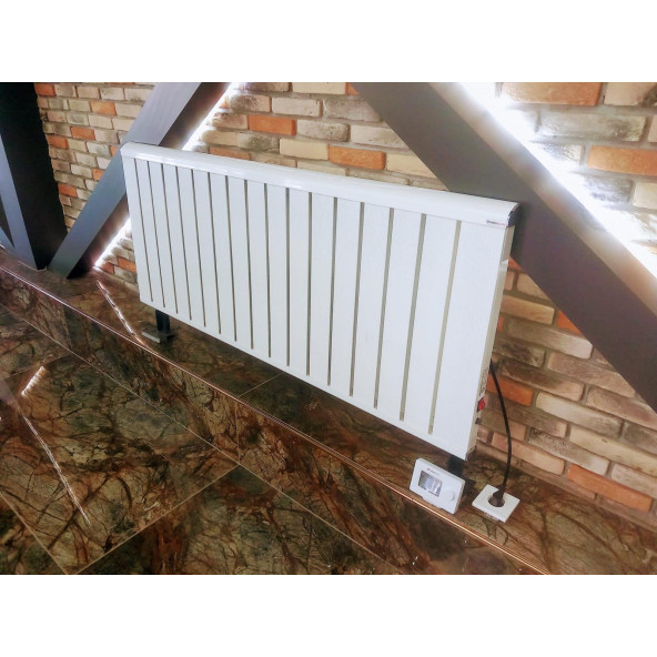 Radiatherm Vera 16 Dilim Elektrikli Alüminyum Yağlı Radyatör Oda Termostatlı