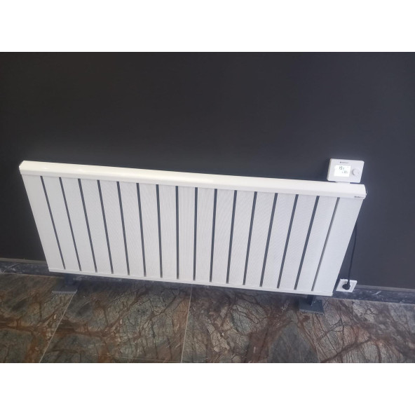 Radiatherm Vera 16 Dilim Elektrikli Alüminyum Yağlı Radyatör Oda Termostatlı - 4