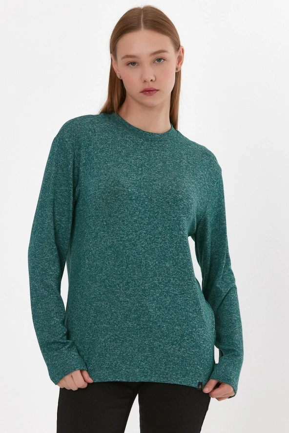 Aexandergardı Bisiklet Yaka Sweatshirt (e23-73202)