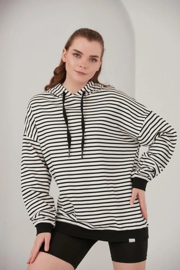 Çizgili Sweatshirt (b22-37300)