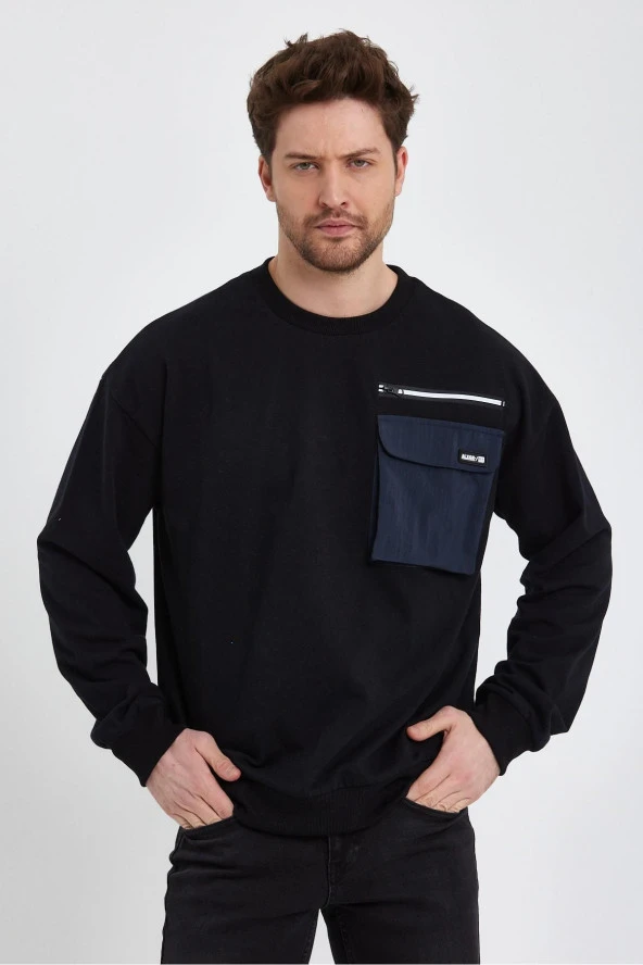 ALEXANDERGARDI Cep Detaylı Sweatshirt(E23-75500)