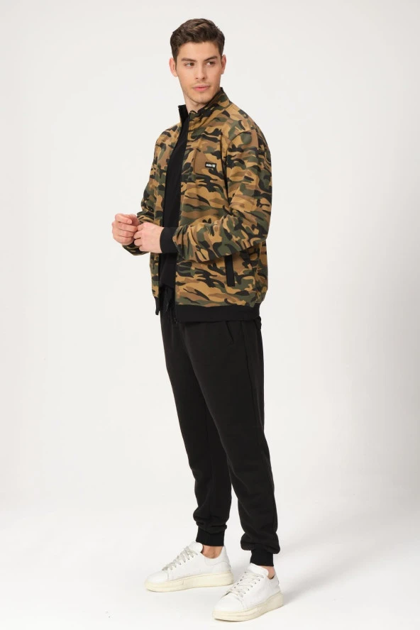 ALEXANDERGARDI Fermuarlı Dik Yaka Sweatshirt (e21-7300) - 2