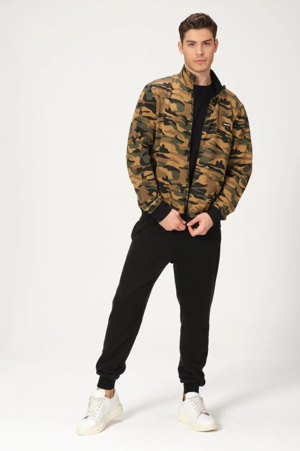ALEXANDERGARDI Fermuarlı Dik Yaka Sweatshirt (e21-7300) - 3
