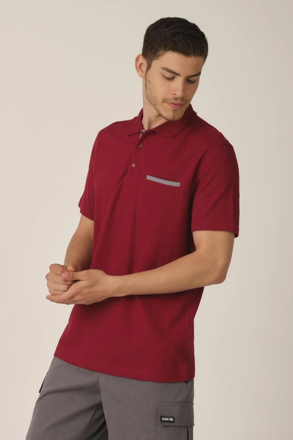 Alexandergardı Geniş Kalıp Polo Yaka T-shirt (cas442940)