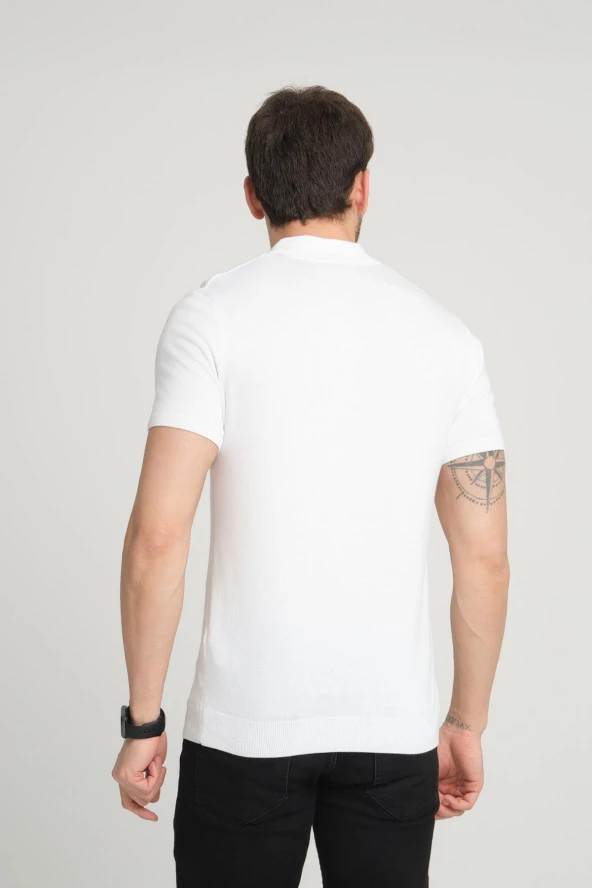 Alexandergardı Merserize Kumaşlı Trıko Polo Yaka T-shırt (EZE TS POLO 00) - 3