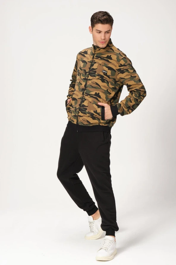 ALEXANDERGARDI Fermuarlı Dik Yaka Sweatshirt (e21-7300) - 4