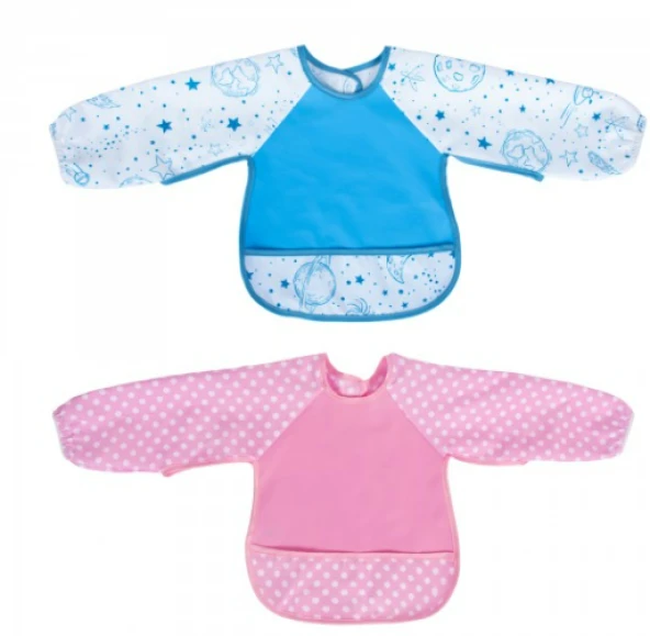 Sevi Bebe 54 Eko Kollu Mama Önlüğü - 2