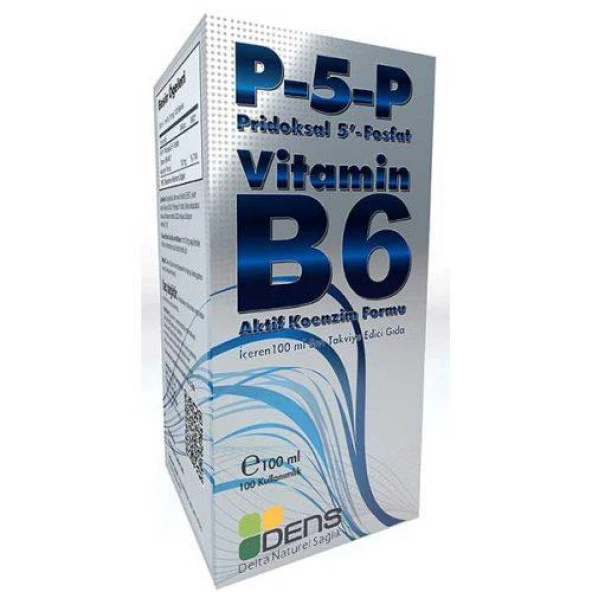 Dens P-5-P Pridokdsal 5 Fosfat Vitamin B6 Şurup 100 ml