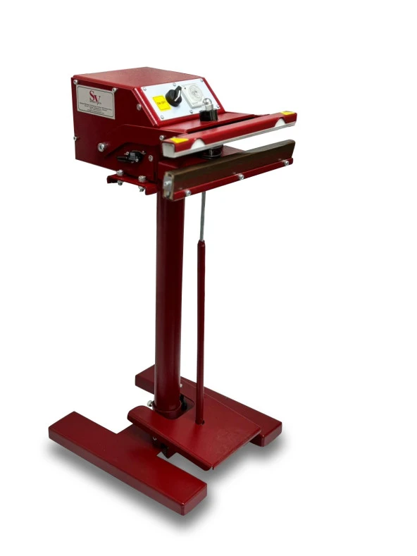 Sönmez Vakum Pedallı 35 Cm Pro  Naylon Poşet Yapıştırma Makinesi Yerli Üretim Red ürün görseli 1