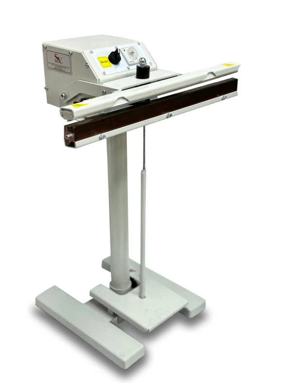 Sönmez Vakum Pedallı 65Cm Pro Naylon Poşet Yapıştırma Makinesi Yerli Üretim White