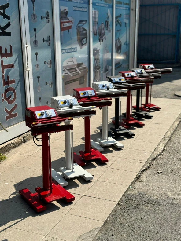 Sönmez Vakum Pedallı 80Cm Pro Naylon Poşet Yapıştırma Makinesi Yerli Üretim White - Resim 2