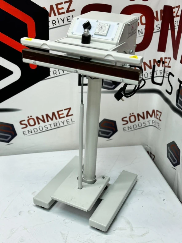 Sönmez Vakum Pedallı 65Cm Pro Naylon Poşet Yapıştırma Makinesi Yerli Üretim White - 2