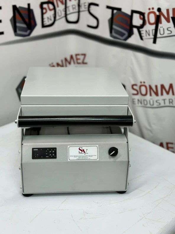 Sönmez SV 350 Manuel Tekli Kase Tabak Kapatma Makinesi White - 4