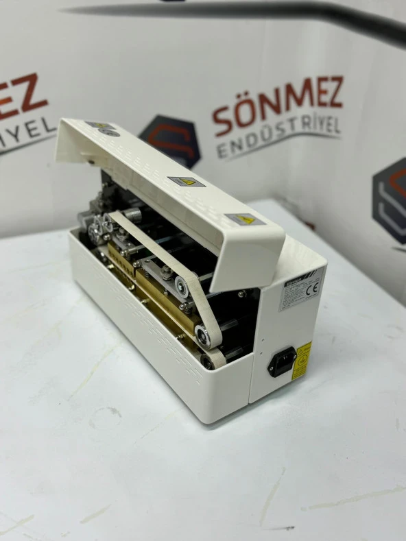 Sönmez Vakum Frb-640 Otomatik Yatay Poşet Ağzı Kapatma Makinesi Eko Model Yapıştırma Makinası - 5
